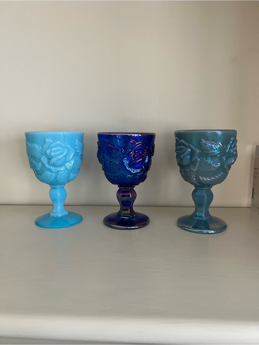 Vintage Madonna Inn Wine Goblets